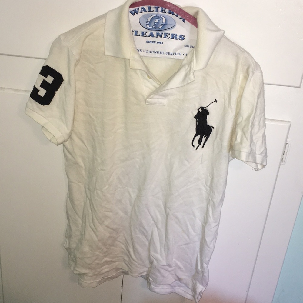Ralph Lauren white polo